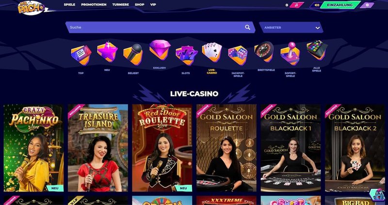 Mr pacho online casino in Germany